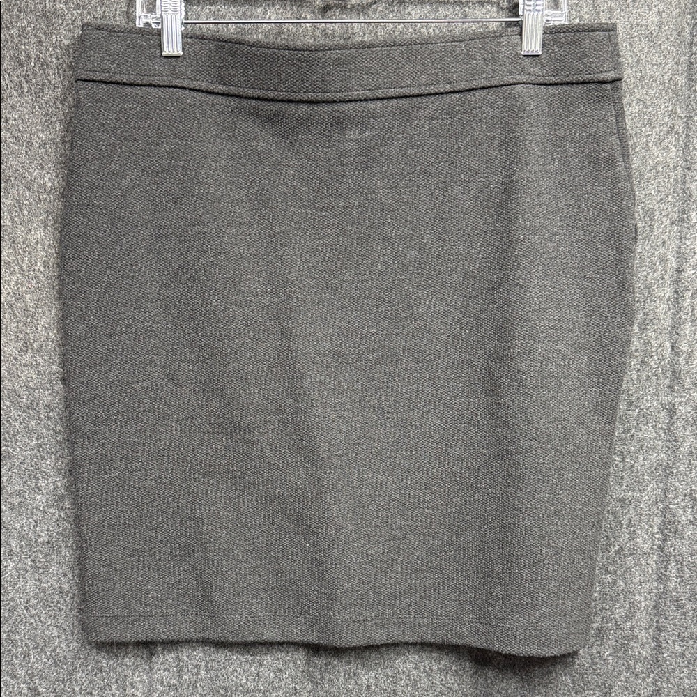 LOFT Charcoal Pencil Skirt - Picture 3 of 6